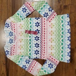 Womens So Intimates fleece lounge/pajama top size S